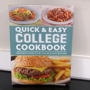 Quick & Easy College Cookbook. Over 80 recipes.